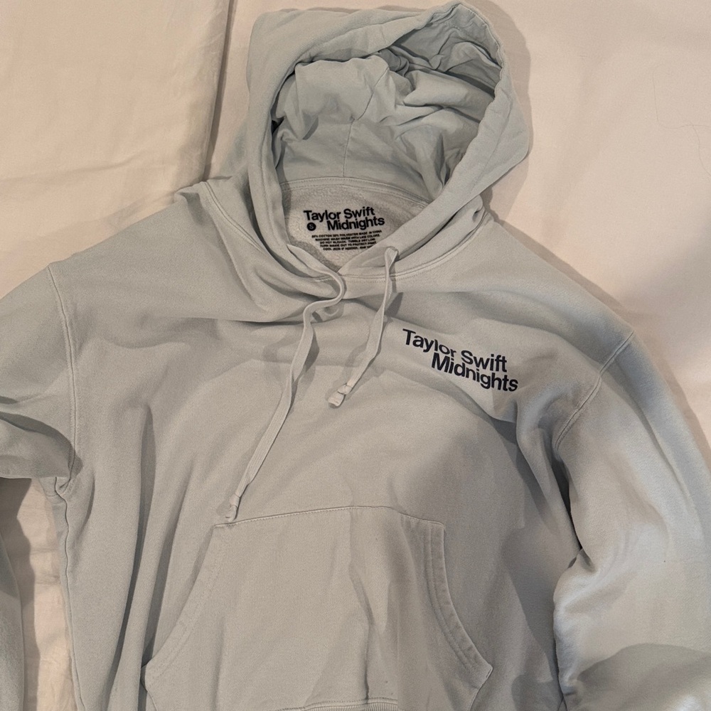 Taylor Swift Midnights Light Blue Hoodie